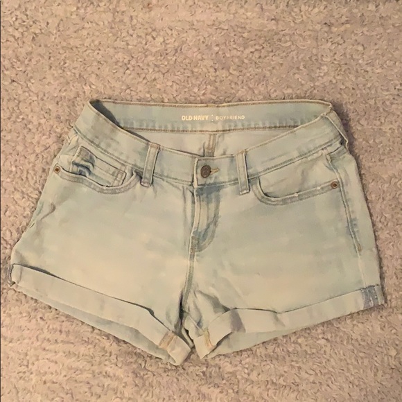 Old Navy Pants - light wash, old navy boyfriend jean shorts Old Navy Pants - light wash, old navy boyfriend jean shorts